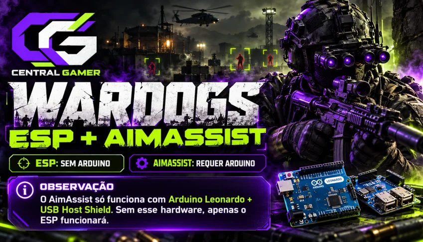 WarDogs | ESP + AimAssist | Central Gamer
