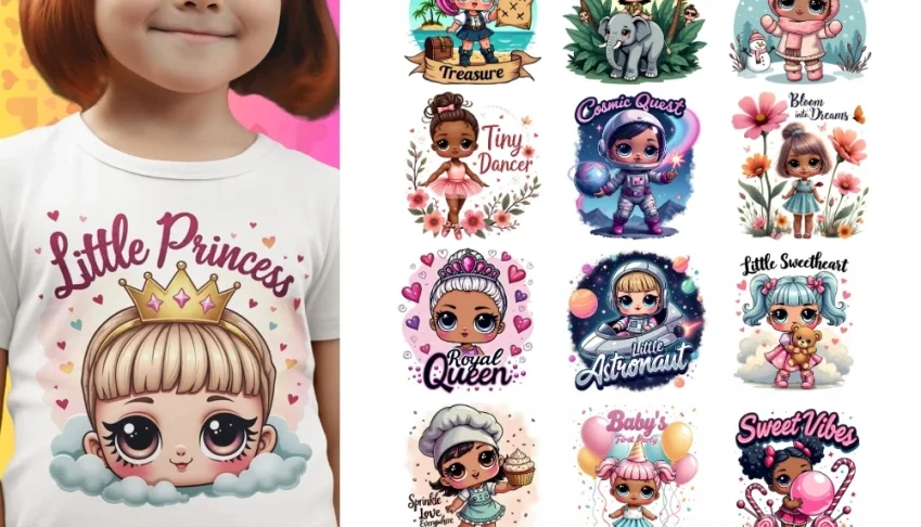 Pack Lol Surprise - Estampas de Camisetas Png Download