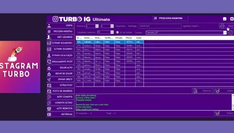 Ig Turbo + Gerador De Licenças (Software Para Instagram)