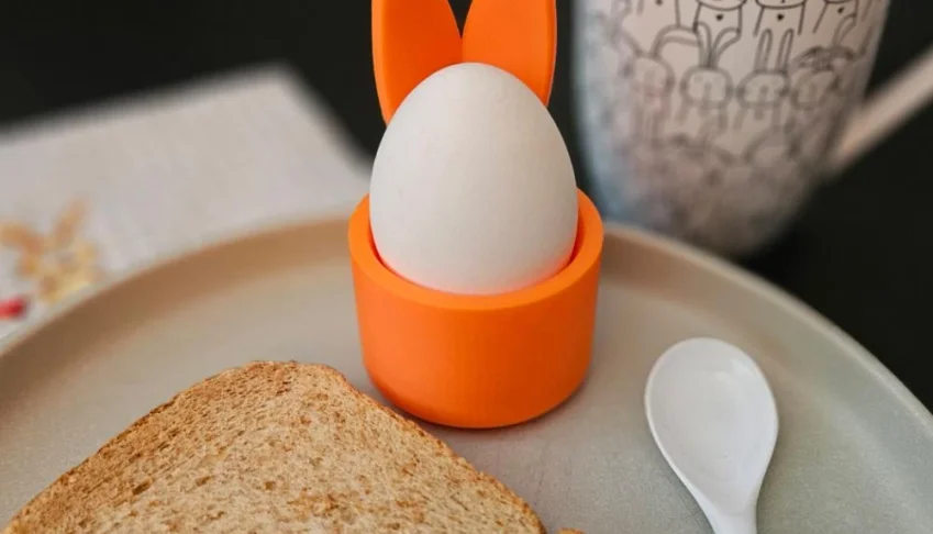 Porta-Ovo Coelhinho em Impressão 3D