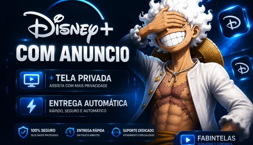 Disney Com Anuncio **Por 30 Dias**