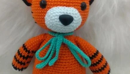Amigurumi Tigrinho em Crochê