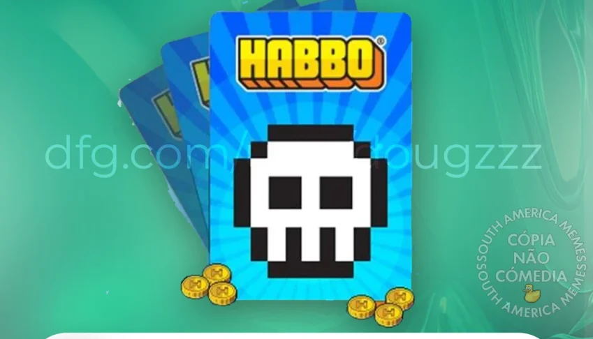 Habbo - Gift Cards - 82 Moedas + 82 Diamantes 