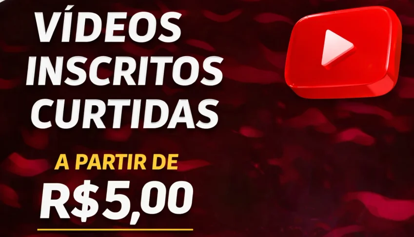 Inscritos Youtube, Likes, Visualizações (Envio Rápido)