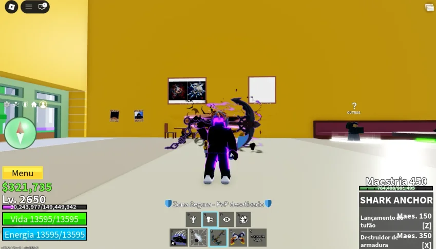 Conta rara de blox fruit com 3k de robux gasto