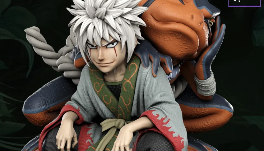 Young Jiraiya naruto - 3d stl
