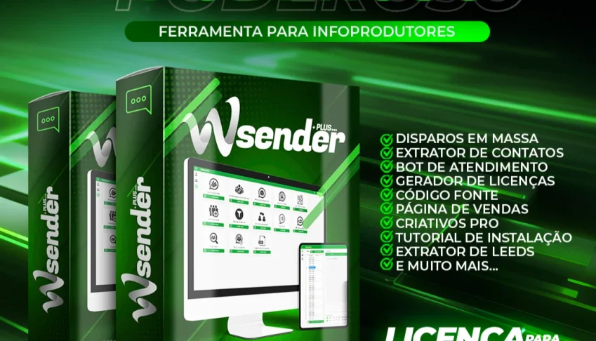 Wasender + Gerador De Licenças 2025