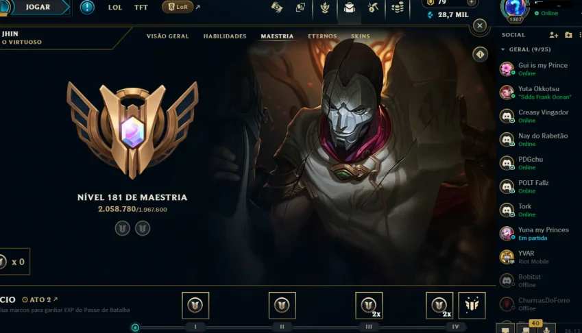 Conta Rara League Of Legends
