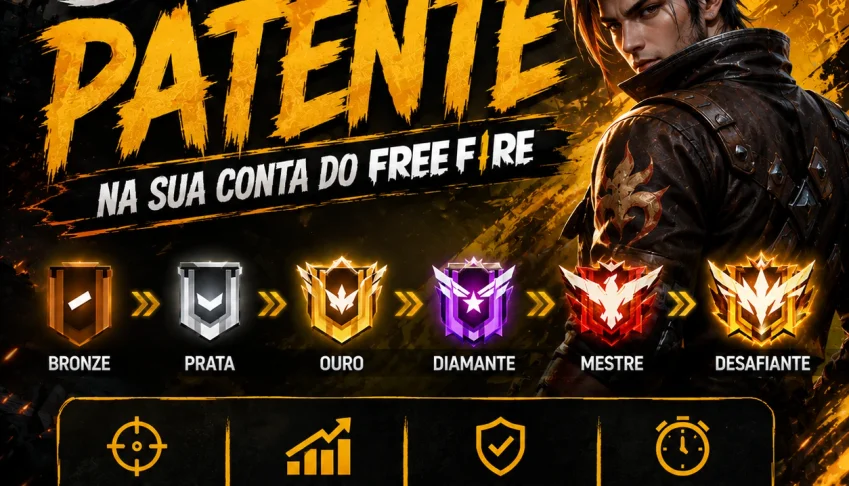 Subo sua Patente Em Sua Conta/ Free Fire