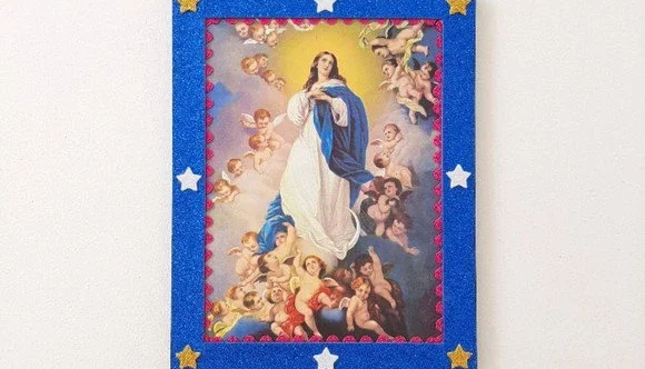 Poster Retrô N. S. da Conceição