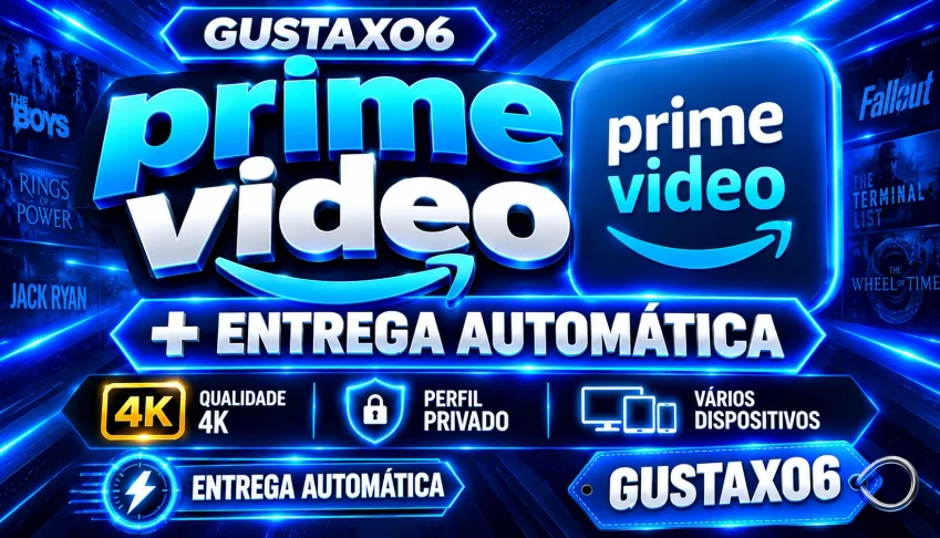 Prime Vídeo 30 DIAS + Entrega Automática