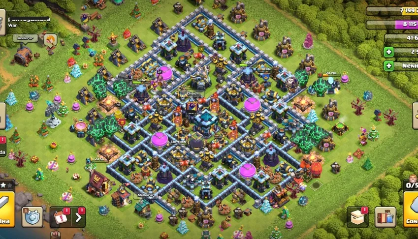 CONTA CoC - CV 13 🏰🔥