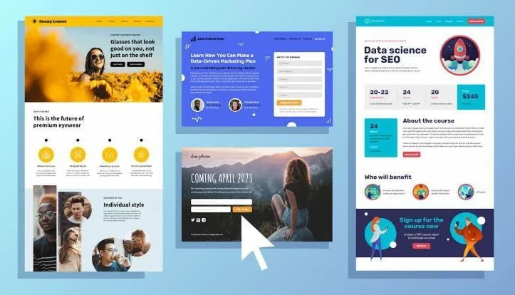 Pack Landing Pages Em Elementor