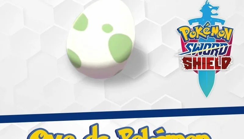 Ovo de Pokémon Shiny 6IVs - Sword e Shield