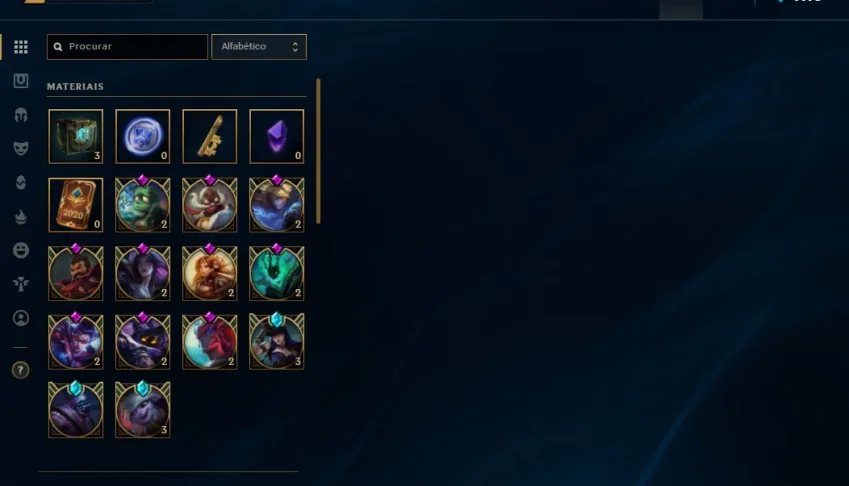 Conta Platina 4 League of legends
