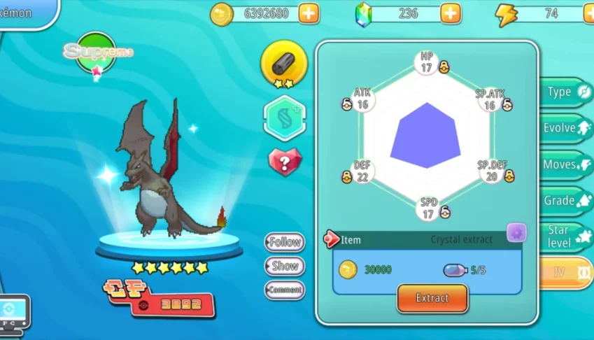 Conta Top Rank em tudo! +15 Shinys! --  Pokemon Pockét Pixel