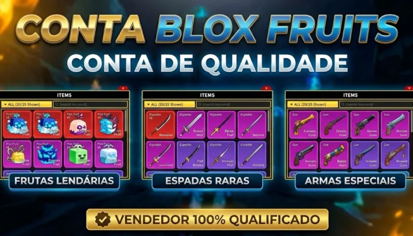 Contas Blox Fruits, GH // (Level Máximo + MITICA) COMPRAR
