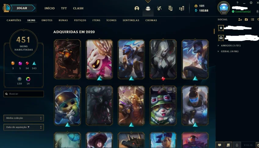 League Of Legends (Todos Campeões)
