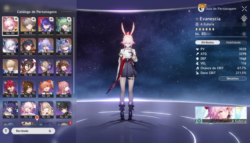 Evanescia Premium + Acheron/Mortenax blade (Promoção)