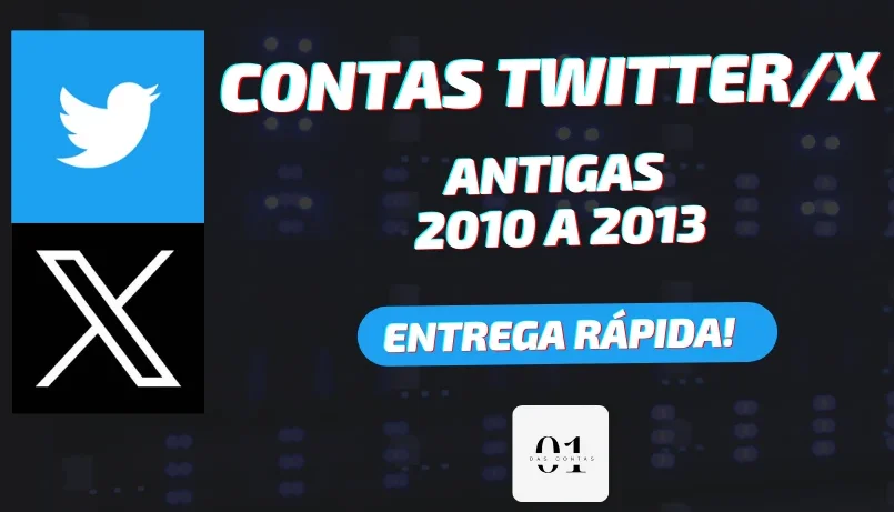 [PREMIUM] CONTAS TWITTER/X ANTIGAS 2010 A 2013 +EMAIL +TOKEN