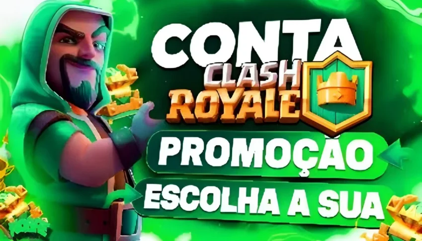 Promoção Conta Clash Royale (negociável)