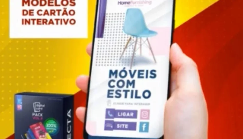 Pack Com +70 Cartões Interativos