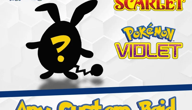 Qualquer Pokemon pronto para Raid - Pokémon Scarlet e Violet