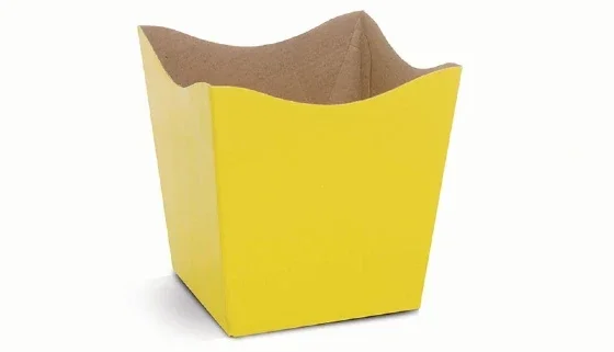 Cachepot G - Amarelo - Pacote com 10