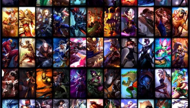 Conta Platina 2, 112 skins, 127 campeoes, borda platina.