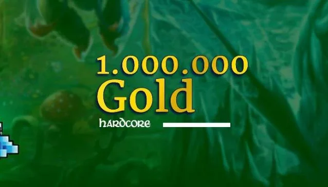 1.000.000 Gold - TIBIA - Hardcore PvP