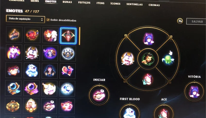Conta lol com todos os personagens