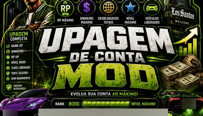 Upagem De Contas Gta V Legacy