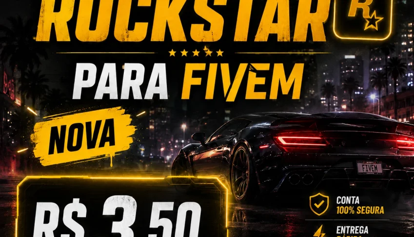 🎮 Conta Rockstar Para Fivem 🎮
