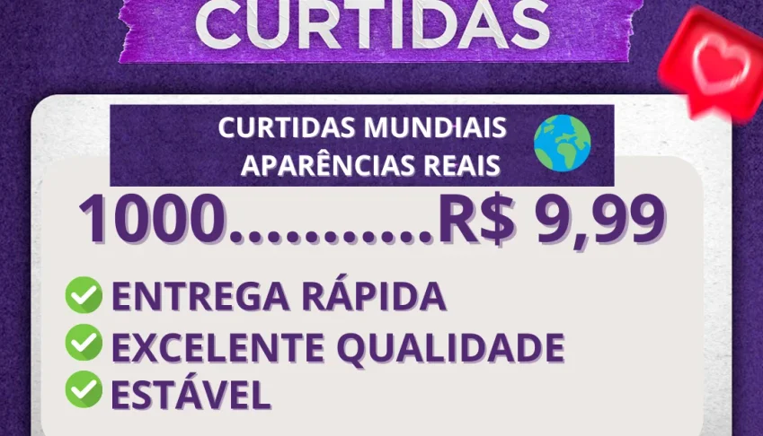 Curtidas Mundiais (Insta)