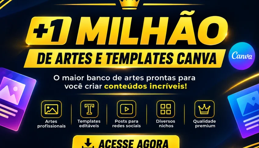 +1 Milhão De Artes E Templates Canva
