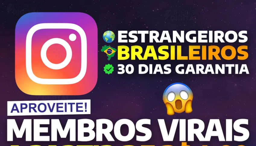 [Promoção] 100 Membros Canal Instagram Por Apenas R$4,99