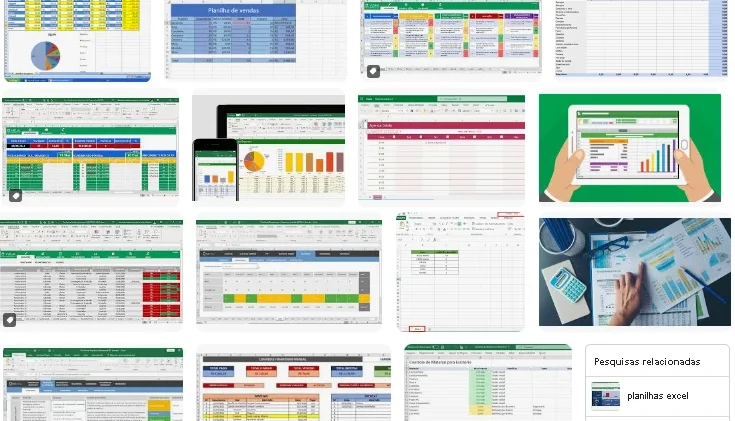 Planilhas de Excel Desbloqueadas