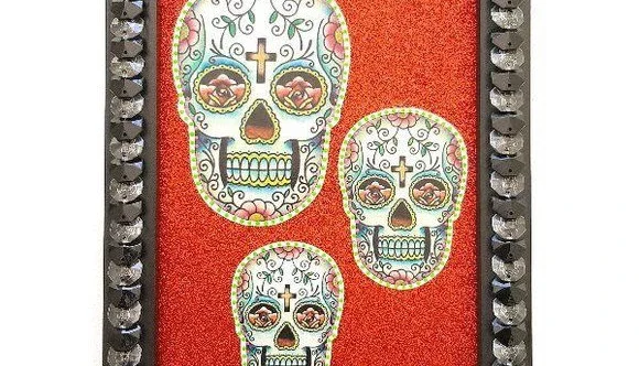 Quadro Caveiras Mexicanas #6