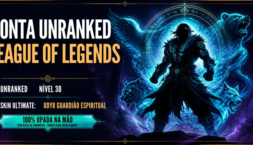 [Conta Upada Na Mão] Unranked Lvl 30 - League Of Legends