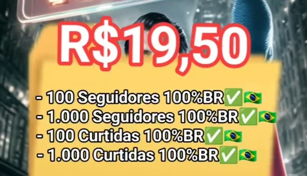 1.000 Seguidores TIKTOK 100%BR✅️🇧🇷