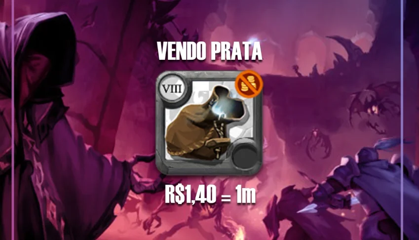 VENDO PRATA: Albion Online (Venda a partir de 1m)
