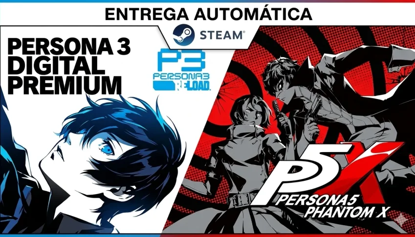 persona 3 premium edition + P 5 phantom x Steam offline
