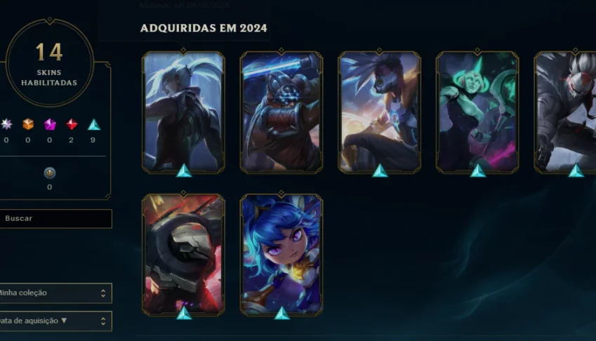 Conta League Of Legends Unranked