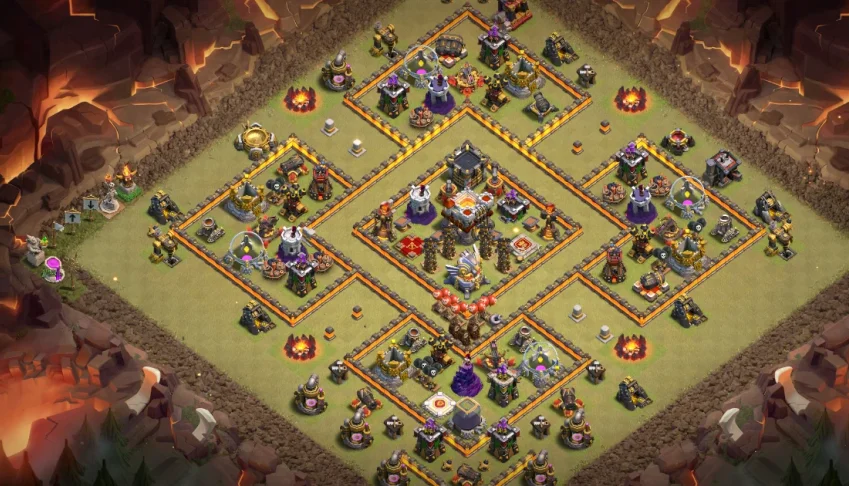 Vendo conta do Clash of clans CV 11 preço bom
