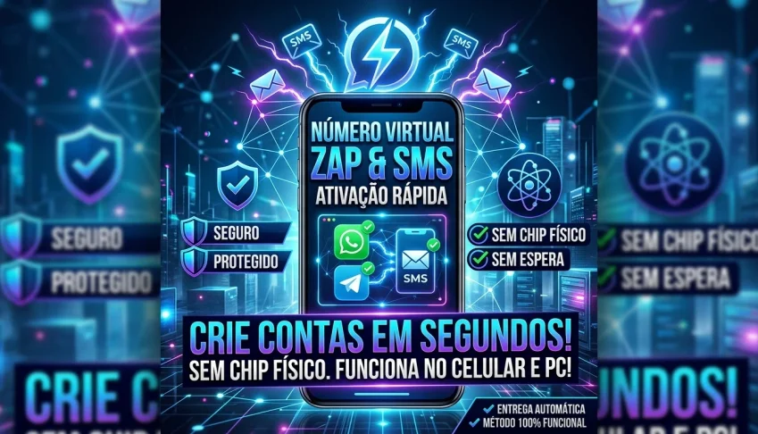 Número Virtual WhatsApp | Envio de SMS Instantâneo