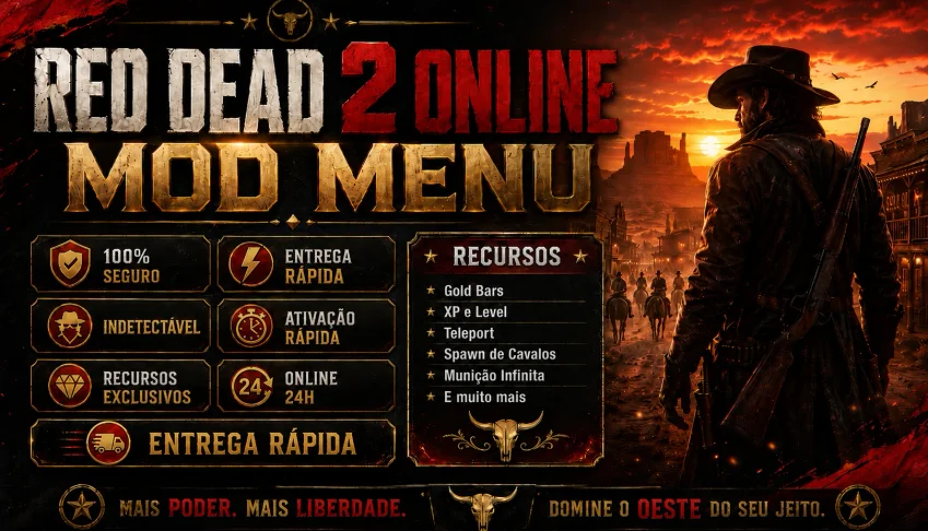 [Lifetime] ModMenu Red Dead Redemption 2 ENTREGA AUTOMÁTICA