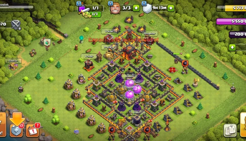 Clash of clans cv 10