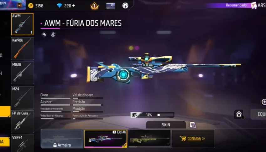 Melhor sensibilidade para free fire