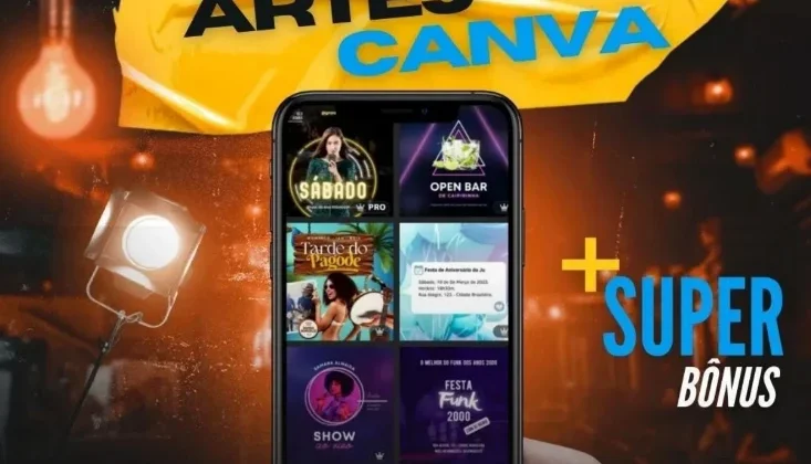 +12 Mil Artes Canva + Bônus