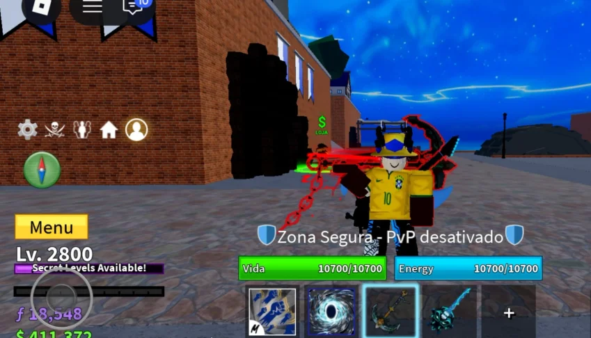 🦈 Conta Blox Fruits | Max V4 🔥